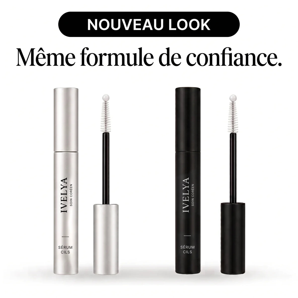 Sérum Coréen pour Cils Ivelya : nouveau look, même formule